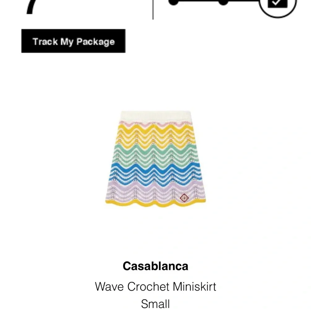 Colorful Wave Pattern Skirt Set - Picture 6 of 6
